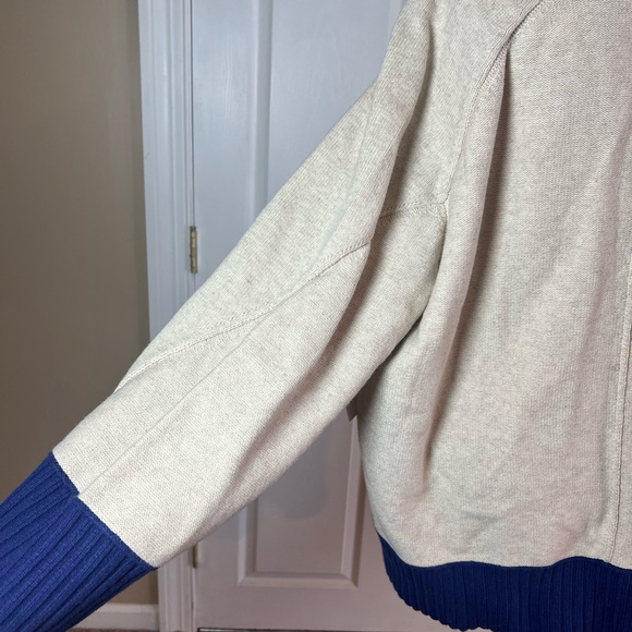 NWT Anthropologie Maeve Chandler Crewneck Pullover Relaxed Sweater $168 XL - Picture 6 of 12